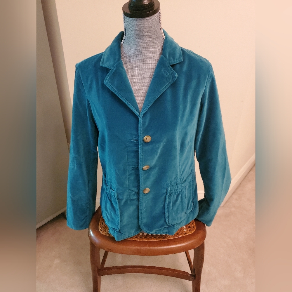 Sundance Turquoise Blazer Size Petite Medium